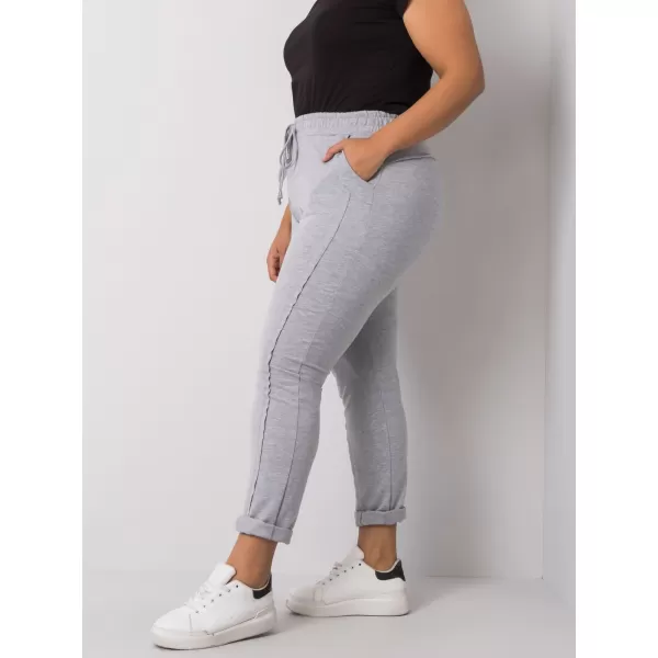  Dámske tepláky BASIC FEEL GOOD RV-DR-6300.19 GRAY 