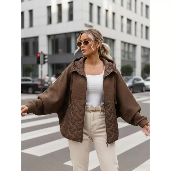  Dámska bunda DSTREET TY5593 HNEDÁ 