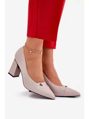 Dámske lodičky VINCEZA 62224 GREY