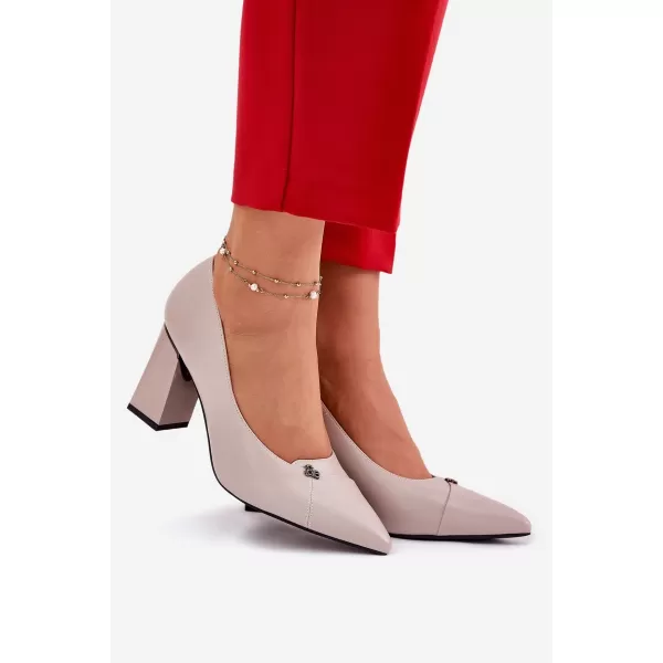  Dámske lodičky VINCEZA 62224 GREY 