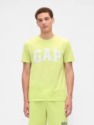 Pánske tričko GAP EVERYDAY BASIC LOGO TEE 856659-31 SUPERLIME
