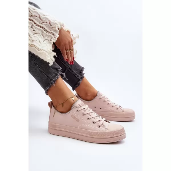  Dámske tenisky BIG STAR NN274851 NUDE Big Star Shoes 