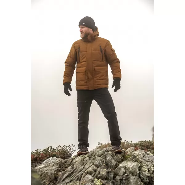  Pánska zimná bunda NORDBLANC FYRN NBWJM8257 PUŠTÍKOVA HNEDÁ 