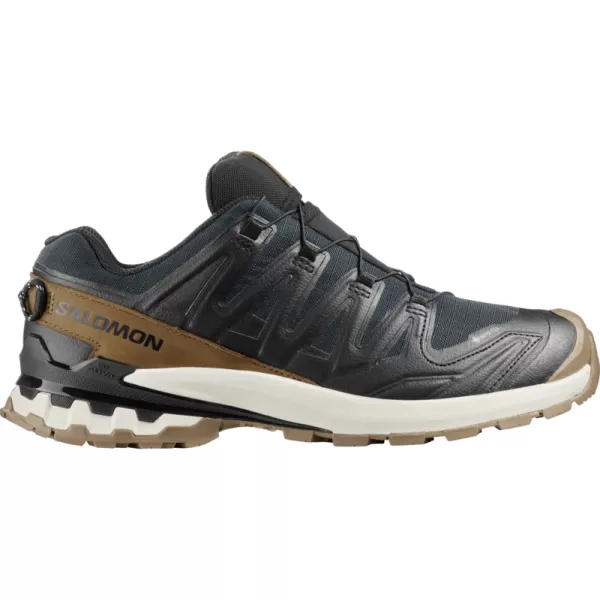  Pánske topánky SALOMON XA PRO 3D V9 GTX LIFELONG M L47963800 BLACK/COYOTE BROWN/VANILLA ICE 