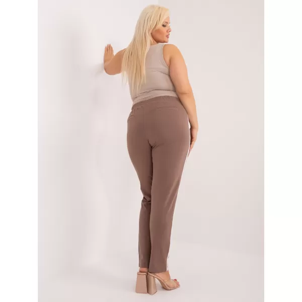  Dámske tepláky BASIC FEEL GOOD RV-DR-6643.95 BROWN 