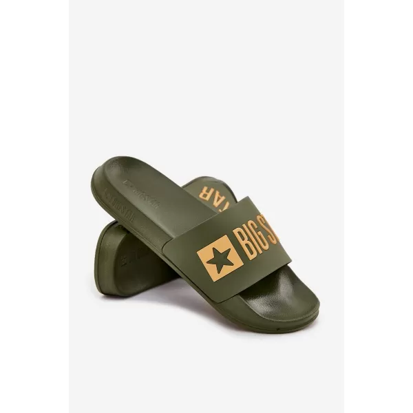  Pánske šľapky BIG STAR SS174360 GREEN Big Star Shoes 