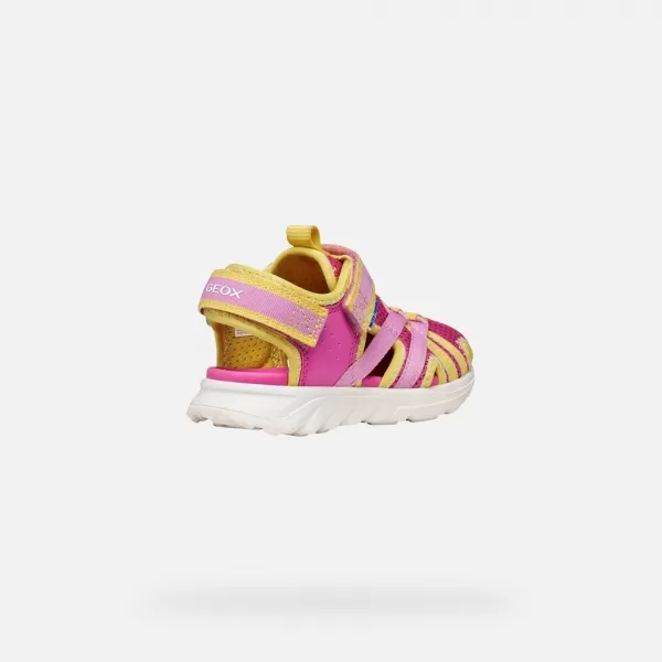  Dievčenské sandále GEOX SANDAL AIRADYUM J55MTB01454C8063 RUŽOVÁ 
