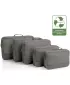 Kufor HEYS Ecotex Packing Cube 5 Pc Set GREY STONE