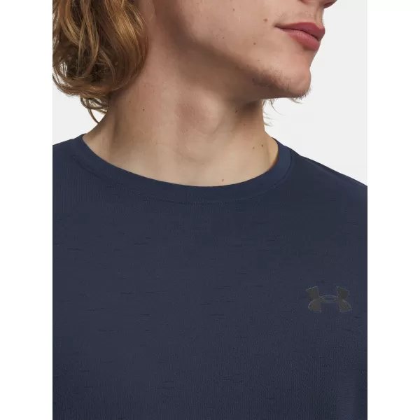  Pánske tričko UNDER ARMOUR VANISH SEAMLESS NOVELTY SS 6010603-498 MODRÁ 