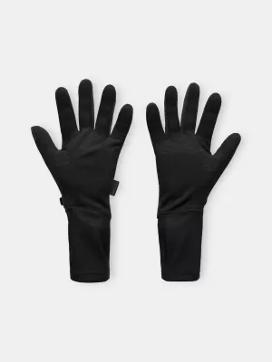 Pánske rukavice UNDER ARMOUR M'S STORM FLEECE RUN GLOVES 6000394-001 ČIERNA