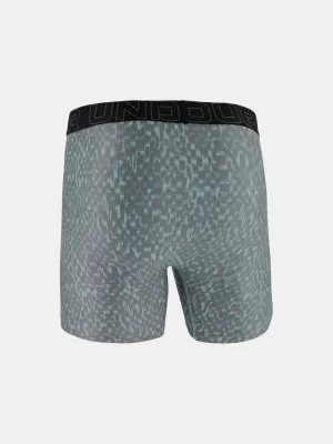 Pánske boxerky UNDER ARMOUR UA PERFORMANCE TECH - PRINT 6IN - 1PK 1383875-477 MODRÁ