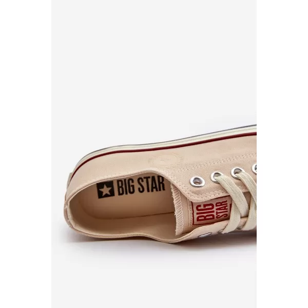  Pánske tenisky BIG STAR NN174100 BEIGE Big Star Shoes 