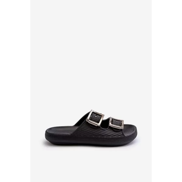  Dámske šľapky ZAXY LL285088 BLACK 