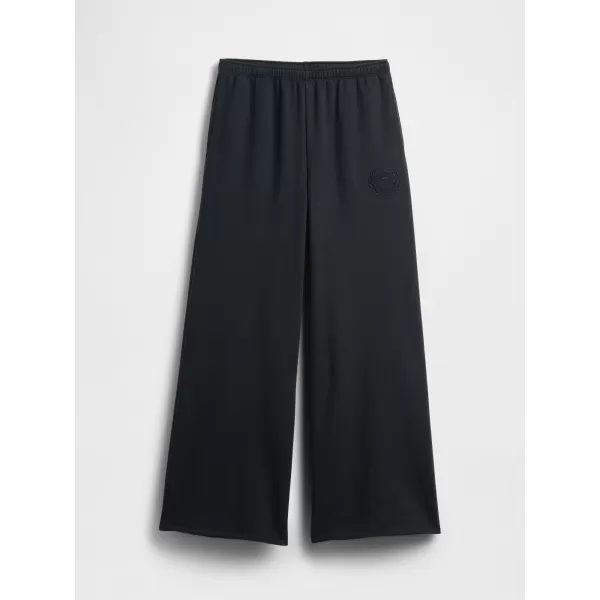  Dámske tepláky GAP WIDE LEG SWEATPANTS 852838-01 MOONLESS NIGHT 