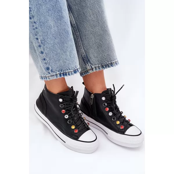 Dámske topánky GOE RR2N4101 BLACK 