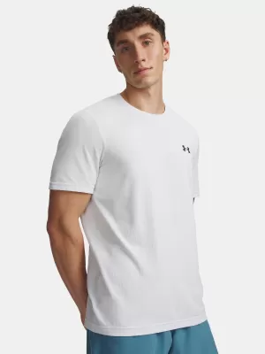 Pánske tričko UNDER ARMOUR UA VANISH ELITE SEAMLESS SS 6010591-100 BIELA