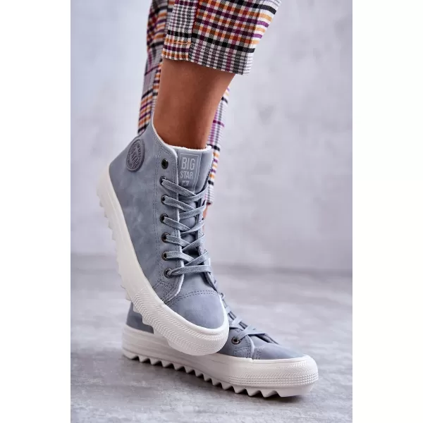  Dámske tenisky BIG STAR EE274115 LIGHT BLUE Big Star Shoes 