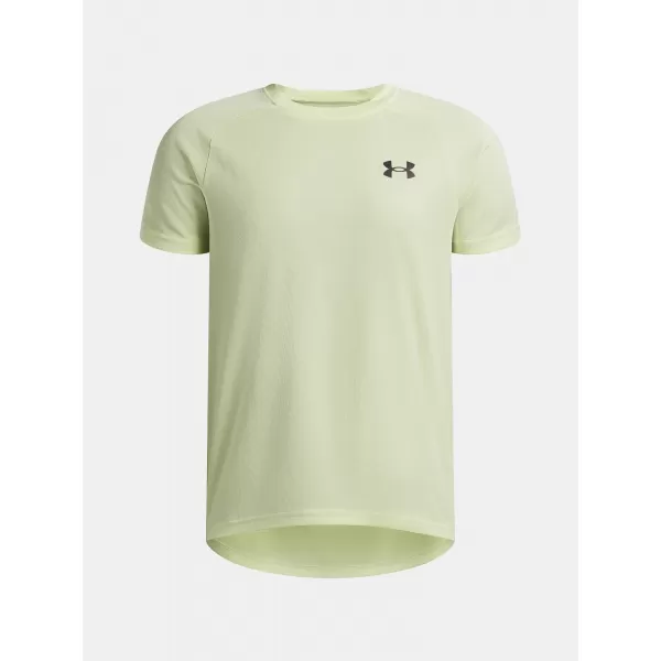  Chlapčenské tričko UNDER ARMOUR UA TECH TEXTURED SS 1382790-391 ZELENÁ 