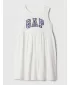 Detské šaty GAP LOGO DRESS 440825-02 NEW OFF WHITE