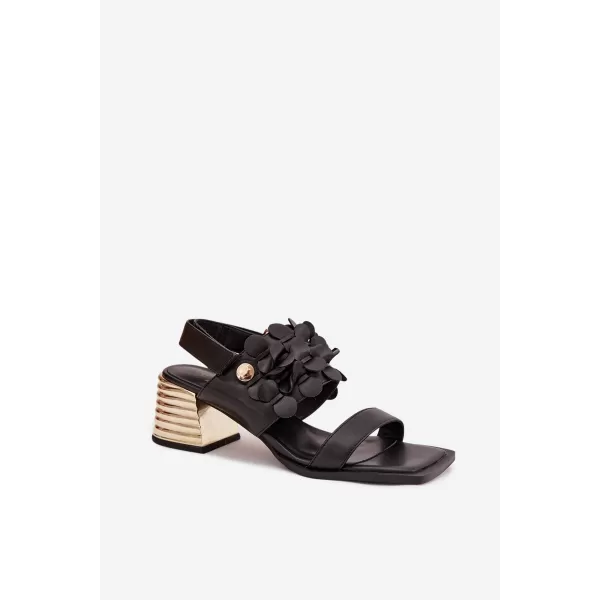  Dámske sandále D&A CR61-3062 BLACK 