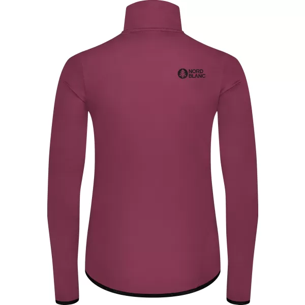  Dámska mikina powerfleece NORDBLANC SEDGE NBWFL8291 FIALOVÁ 
