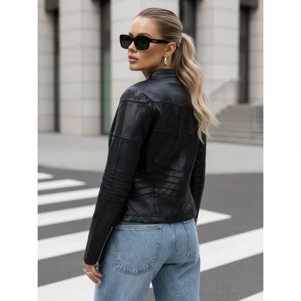  Dámska bunda DSTREET TY5455 ČIERNA 