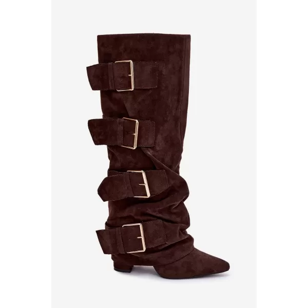  Dámske čižmy BOTO ISAVELLE 40940 BROWN 