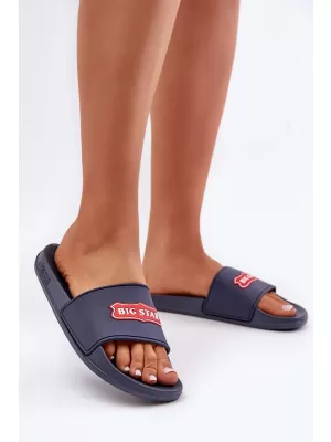 Dámske šľapky BIG STAR OO274039 BLUE Big Star Shoes