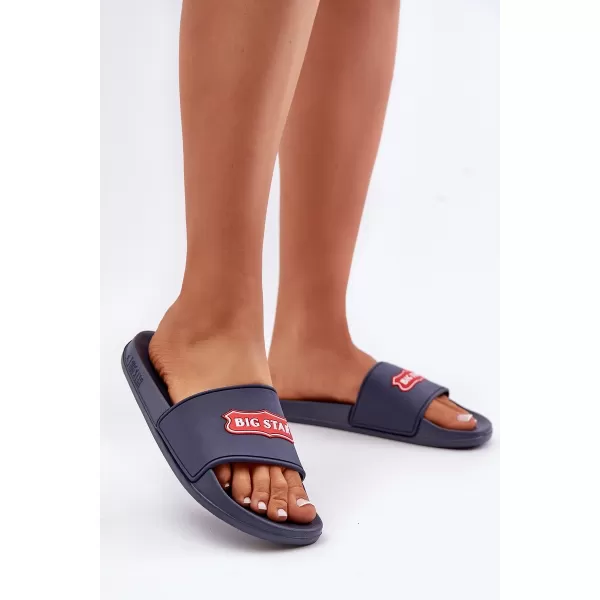  Dámske šľapky BIG STAR OO274039 BLUE Big Star Shoes 