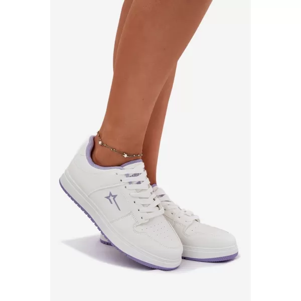  Dámske tenisky BIG STAR RR274A245 WHITE/PURPLE Big Star Shoes 