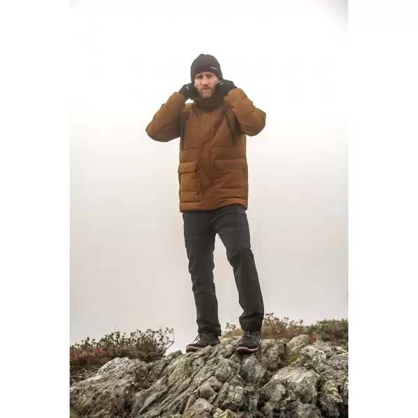  Pánska zimná bunda NORDBLANC FYRN NBWJM8257 PUŠTÍKOVA HNEDÁ 