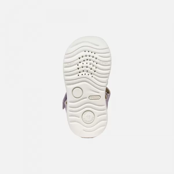  Dievčatá prvé kroky GEOX SANDAL MACCHIA B254WB08502C8888 FIALOVÁ 