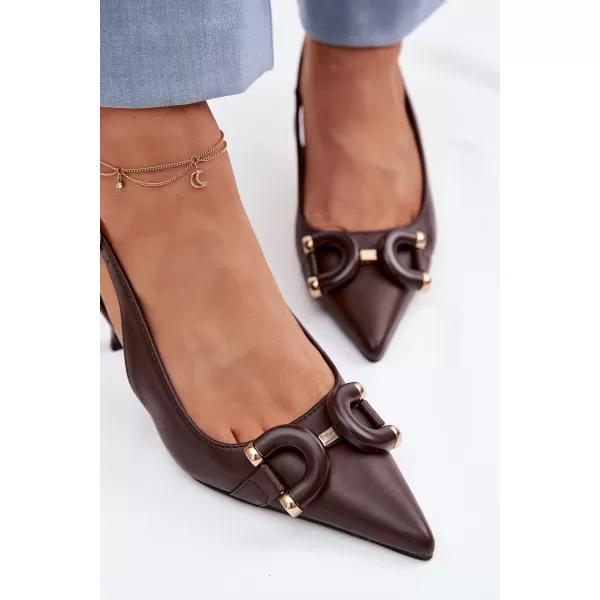  Dámske sandále BOTO BRIENNE 42061 BROWN 