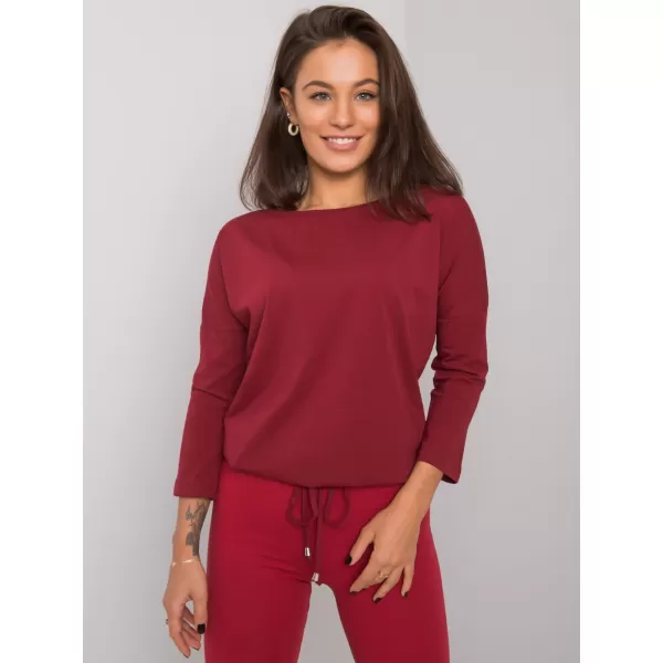 Dámska blúzka BASIC FEEL GOOD RV-BZ-4691.43P BURGUNDY 