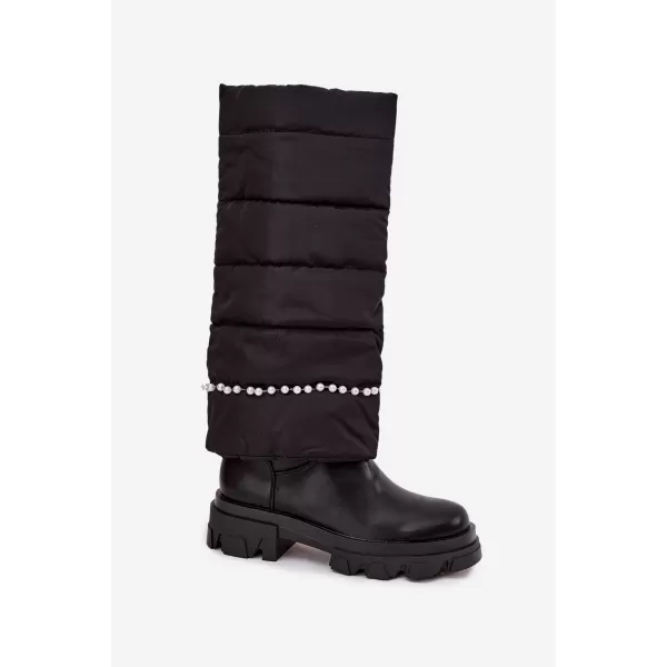  Dámske čižmy BOTO IRVETTE 40092 BLACK 