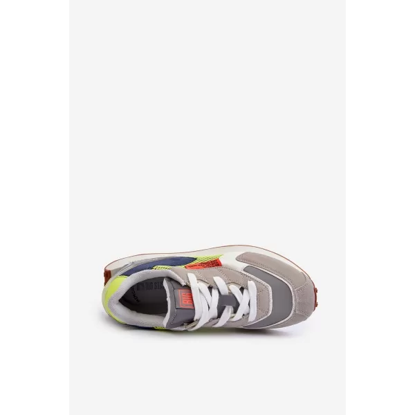 Pánske tenisky BIG STAR NN174344 GREY Big Star Shoes 