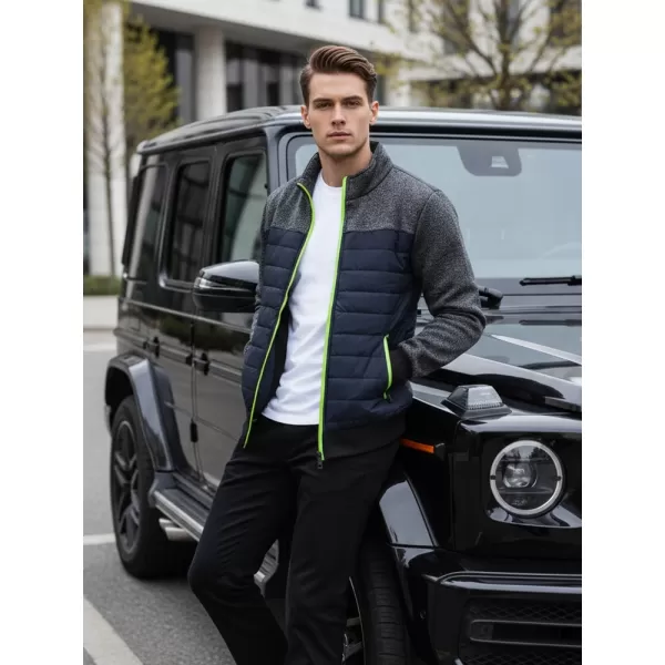  Pánska bunda DSTREET TX4396 TMAVO MODRÁ 