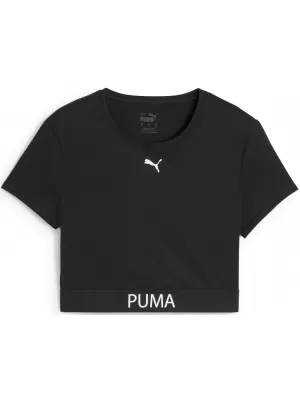 Dámske tričko PUMA W STRONG TEE - SHORT 526805-01 PUMA ČIERNA