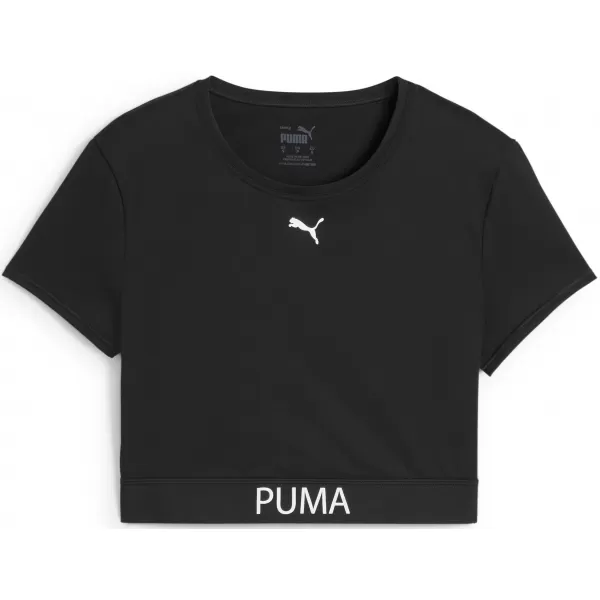  Dámske tričko PUMA W STRONG TEE - SHORT 526805-01 PUMA ČIERNA 