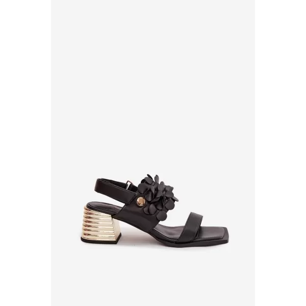  Dámske sandále D&A CR61-3062 BLACK 