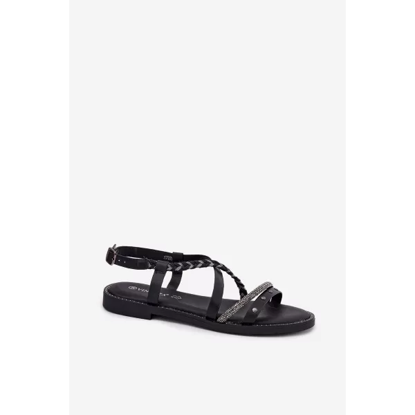  Dámske sandále VINCEZA 17379 BLACK 