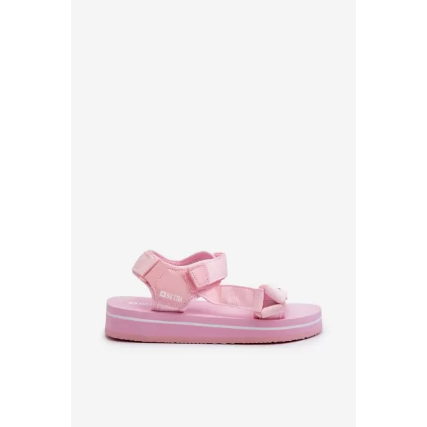  Dámske topánky BIG STAR NN274A533 PINK Big Star Shoes 