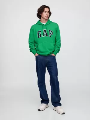 Pánska mikina GAP FRENCH TERRY PULLOVER LOGO HOODIE 868460-09 GALLANT GREEN
