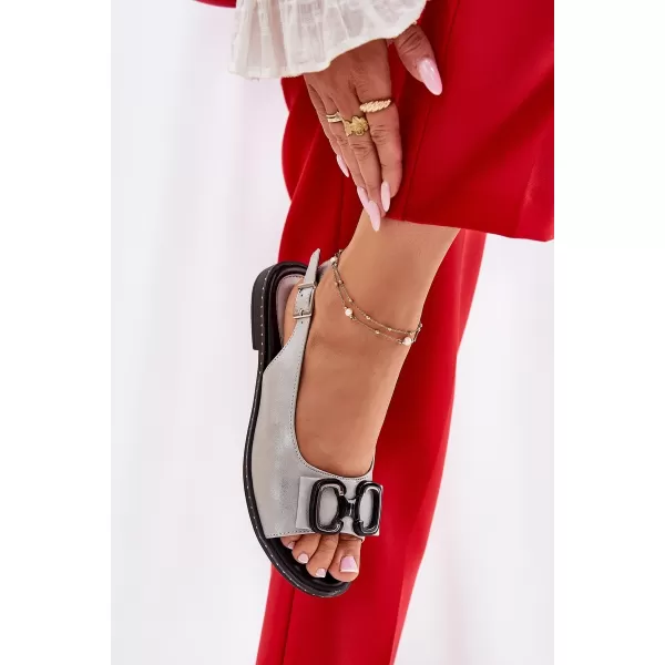  Dámske sandále BOTO LILRIA 36873 SILVER 