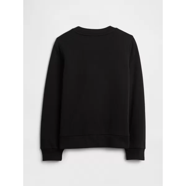  Detská mikina GAP CREW SWEATSHIRT 839149-07 DISCO BALL SILVER 