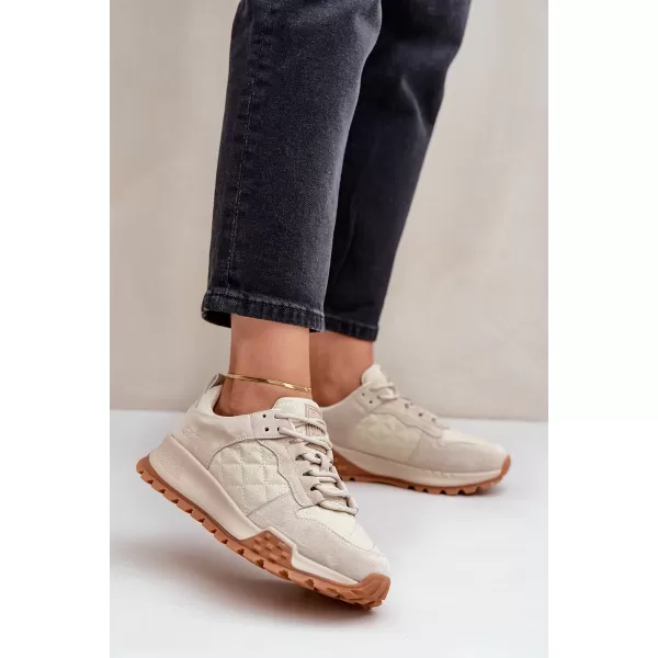 Dámske tenisky BIG STAR OO274A315 BEIGE Big Star Shoes 