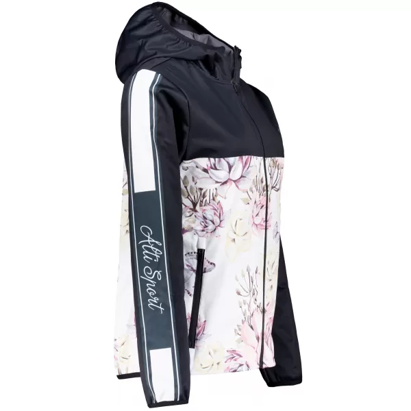  Dámska softshellová bunda premium ALTISPORT VOJ/ALW008JACK01 ČIERNA 