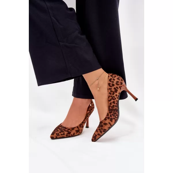  Dámske lodičky VINCEZA 62264 LEOPARD 