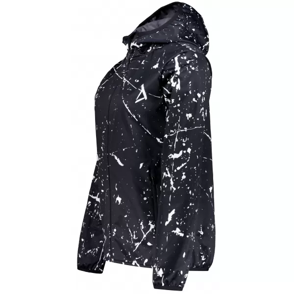  Dámska softshellová bunda premium ALTISPORT VOJ/ALW034JACK01 ČIERNA 