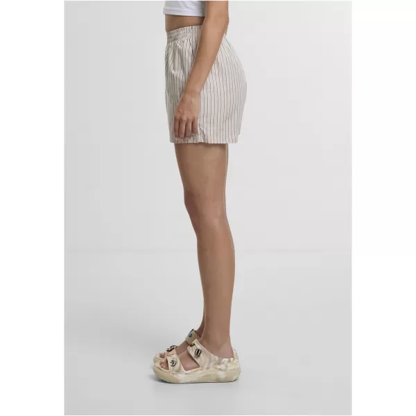  Dámske šortky URBAN CLASSICS TB6845 OBLAK/BIELA 